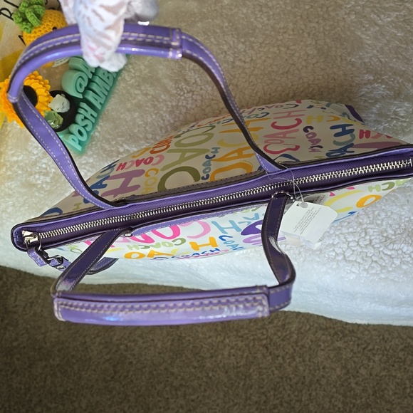 Coach NWT GRAFFITI tote - Picture 5 of 15